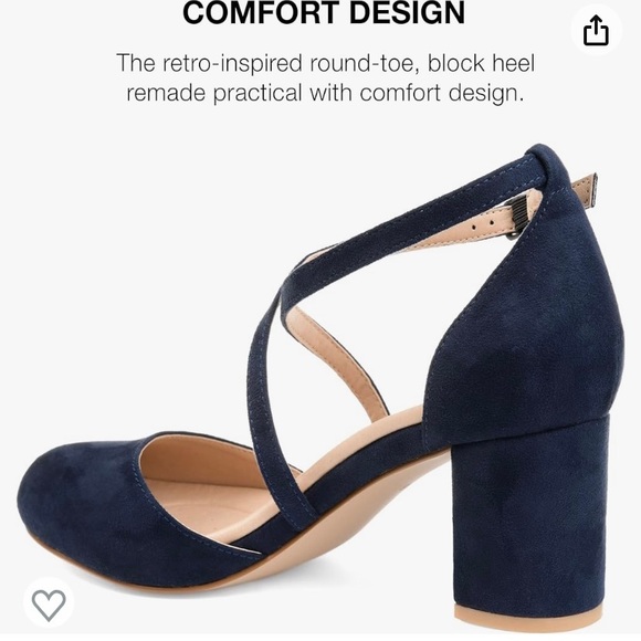 Journey Foster Navy Pumps NEW - Picture 7 of 9